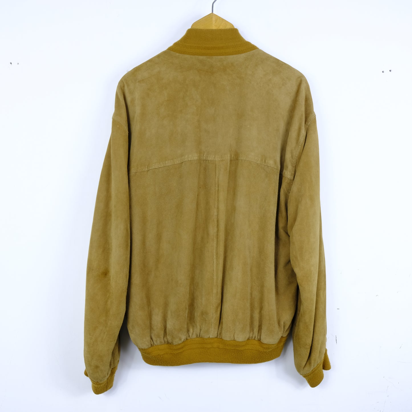 Pelle Renna Giacca Vintage Taglia XL Marrone