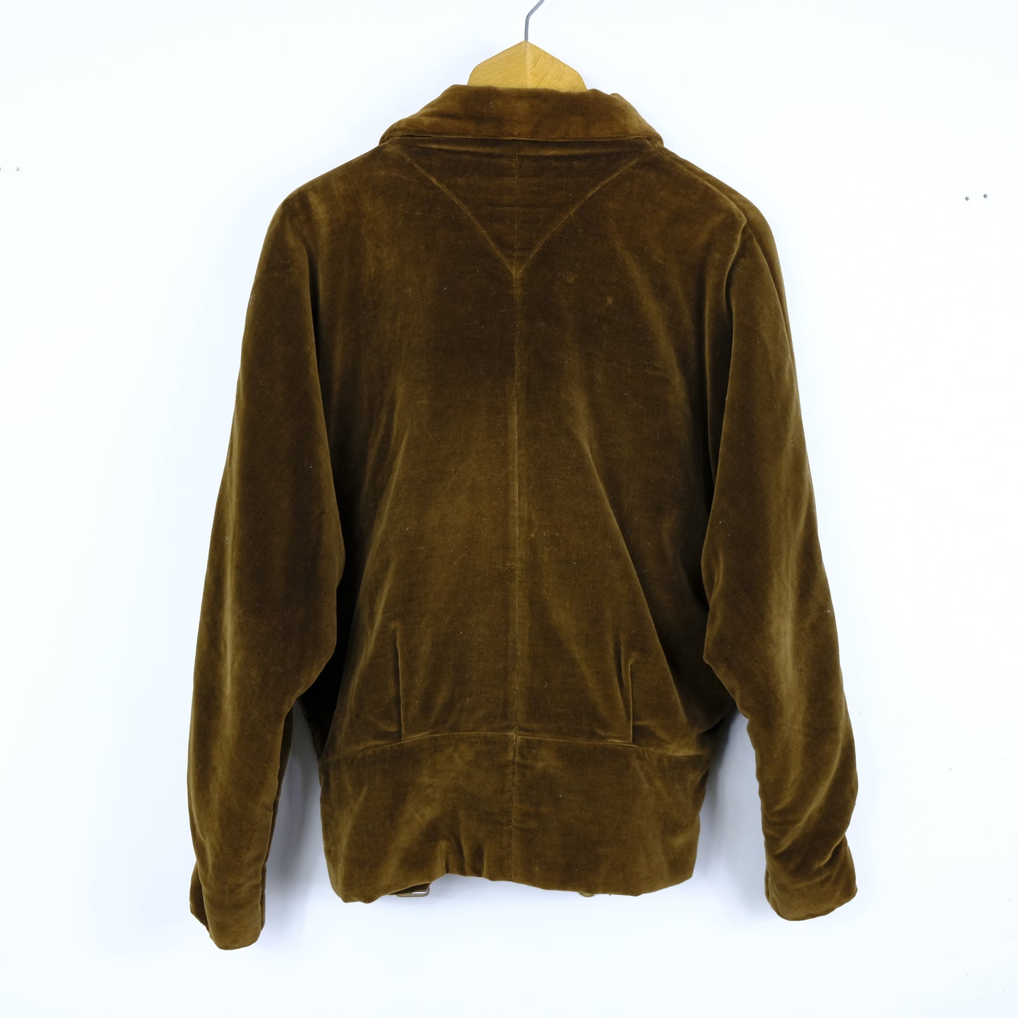 Pelle Renna Giacca Vintage Taglia 42 Marrone