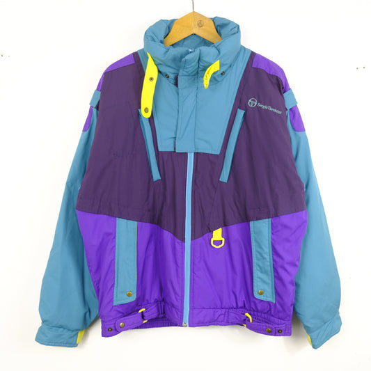 Sergio Tacchini Giubbino da Neve Taglia L Vintage