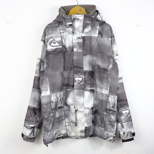 Quicksilver Giubbino Parka Taglia L Grigio