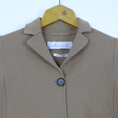 Intrend Max Mara Cappotto cucito a mano Taglia 36 Beige