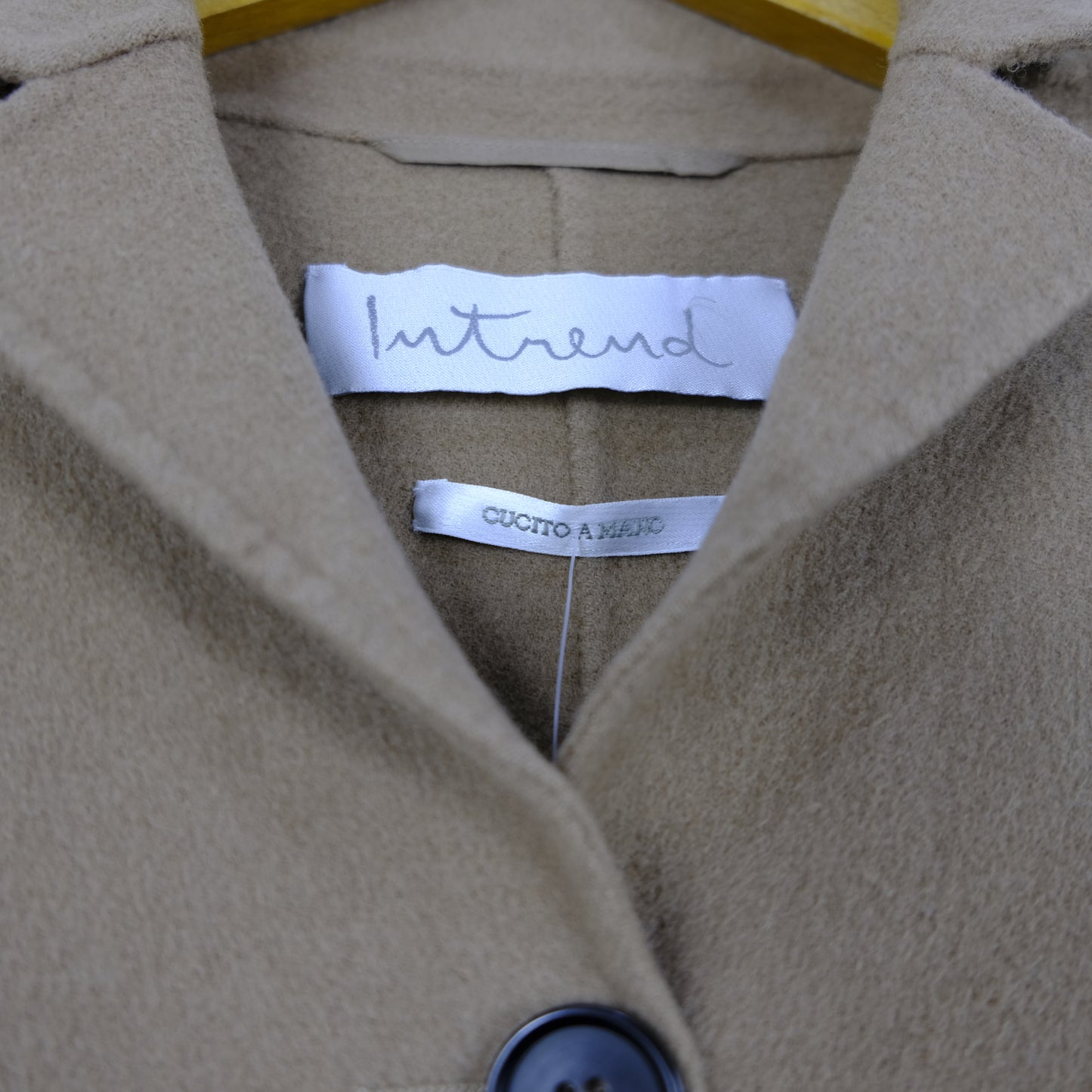 Intrend Max Mara Cappotto cucito a mano Taglia 36 Beige