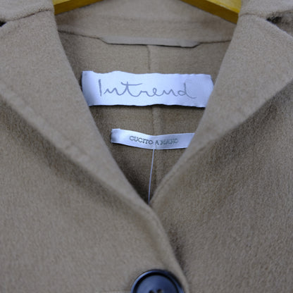 Intrend Max Mara Cappotto cucito a mano Taglia 36 Beige