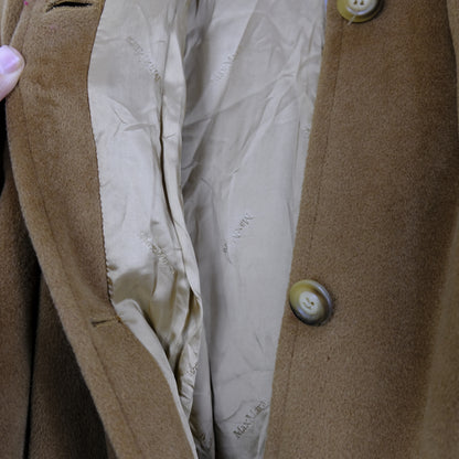 Max Mara Cappotto Taglia 40 Beige