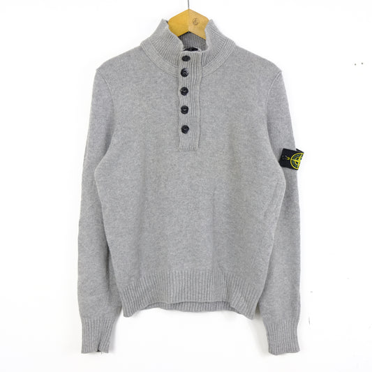 Stone Island Maglione Taglia M Grigio
