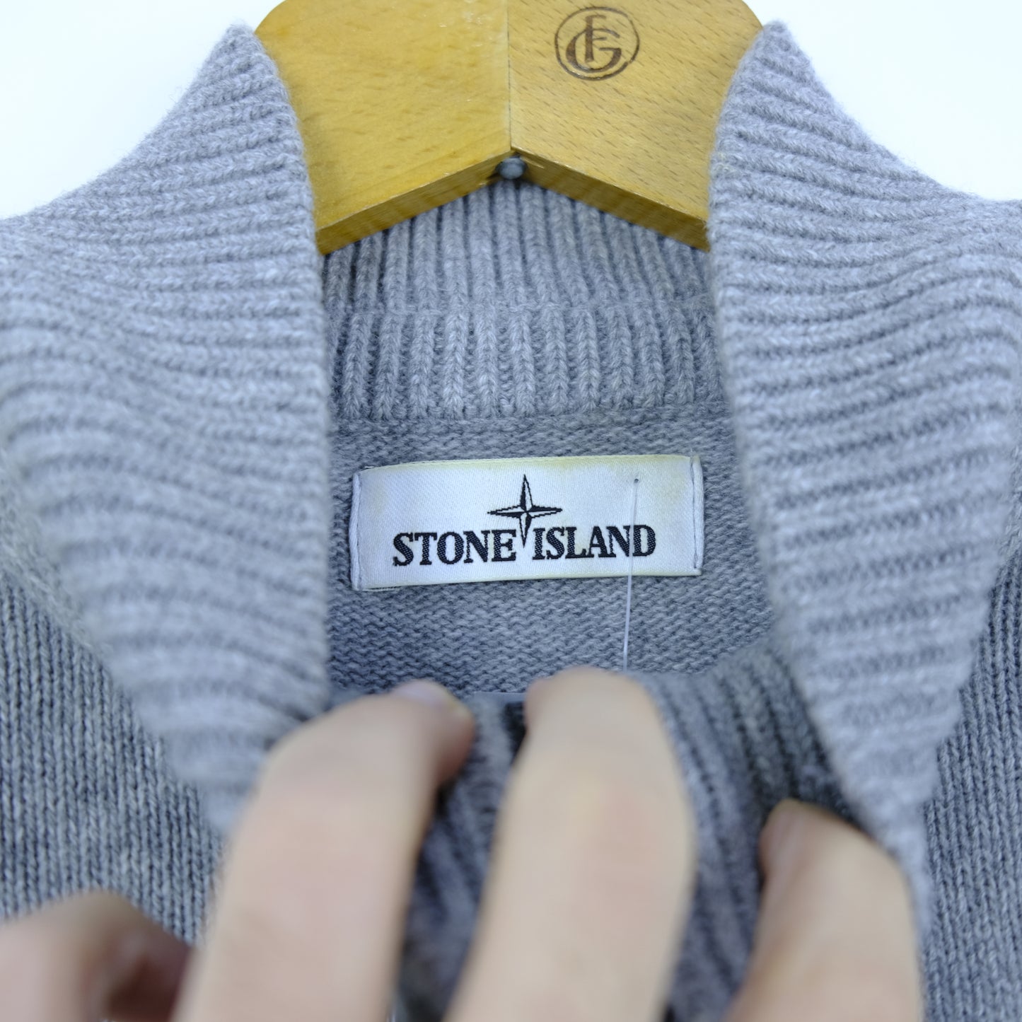 Stone Island Maglione Taglia M Grigio