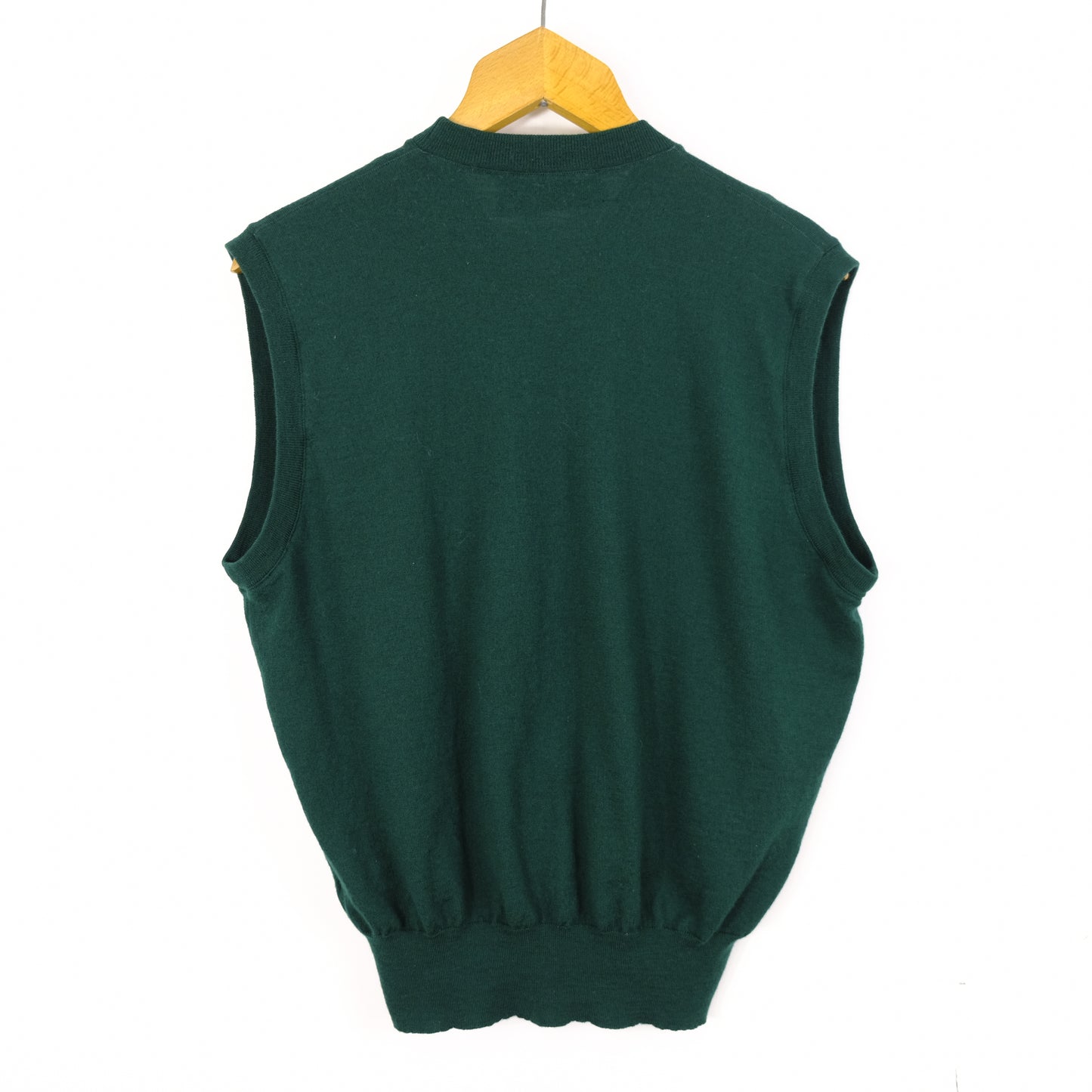 Gianni Versace Gilet Taglia 50 Verde Lana
