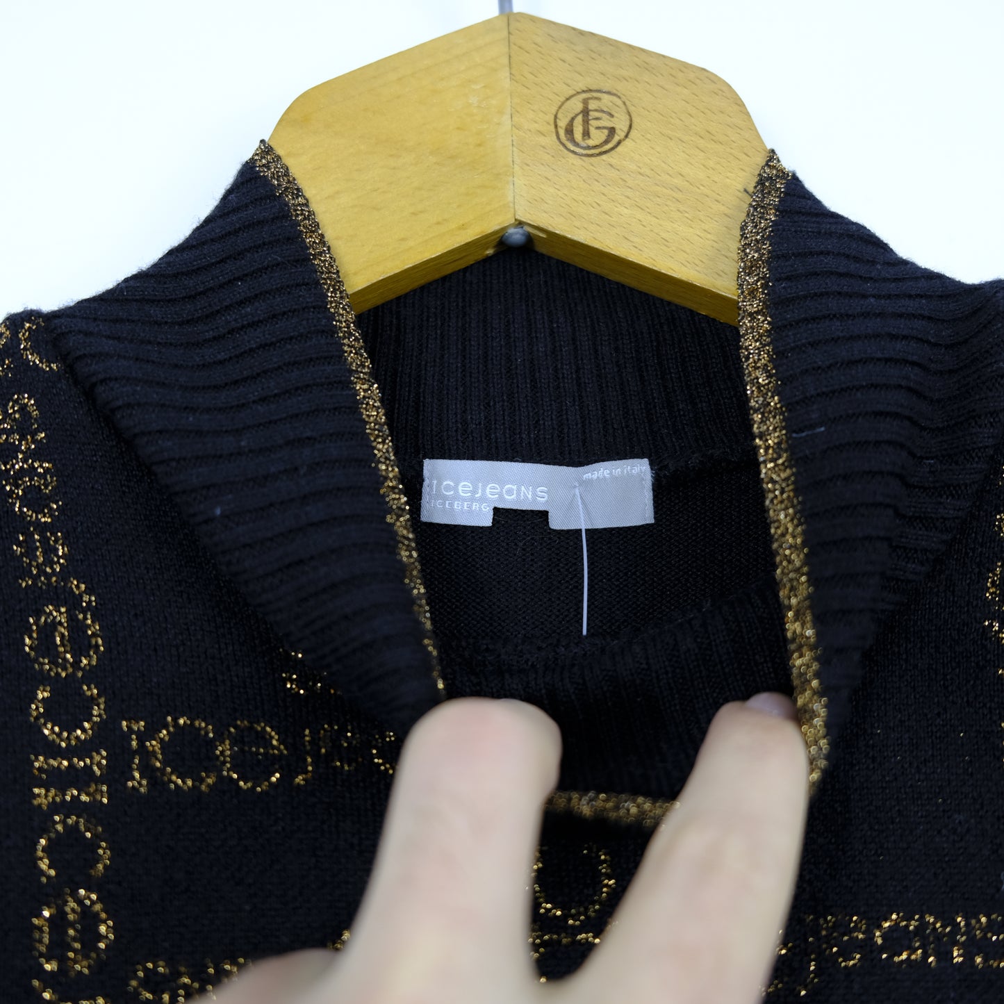 Iceberg Gilet Taglia S Lana