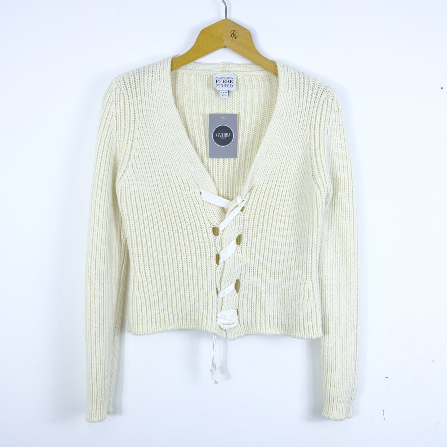 Ferrè Studio Cardigan Taglia S Bianco
