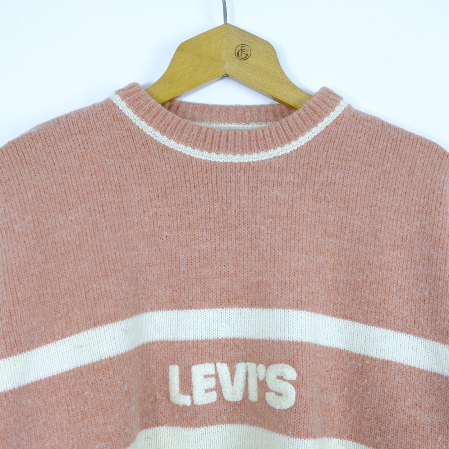 Levi's Strauss Maglione Taglia L Rosa