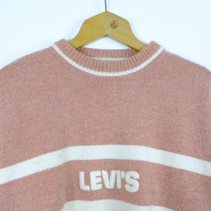 Levi's Strauss Maglione Taglia L Rosa