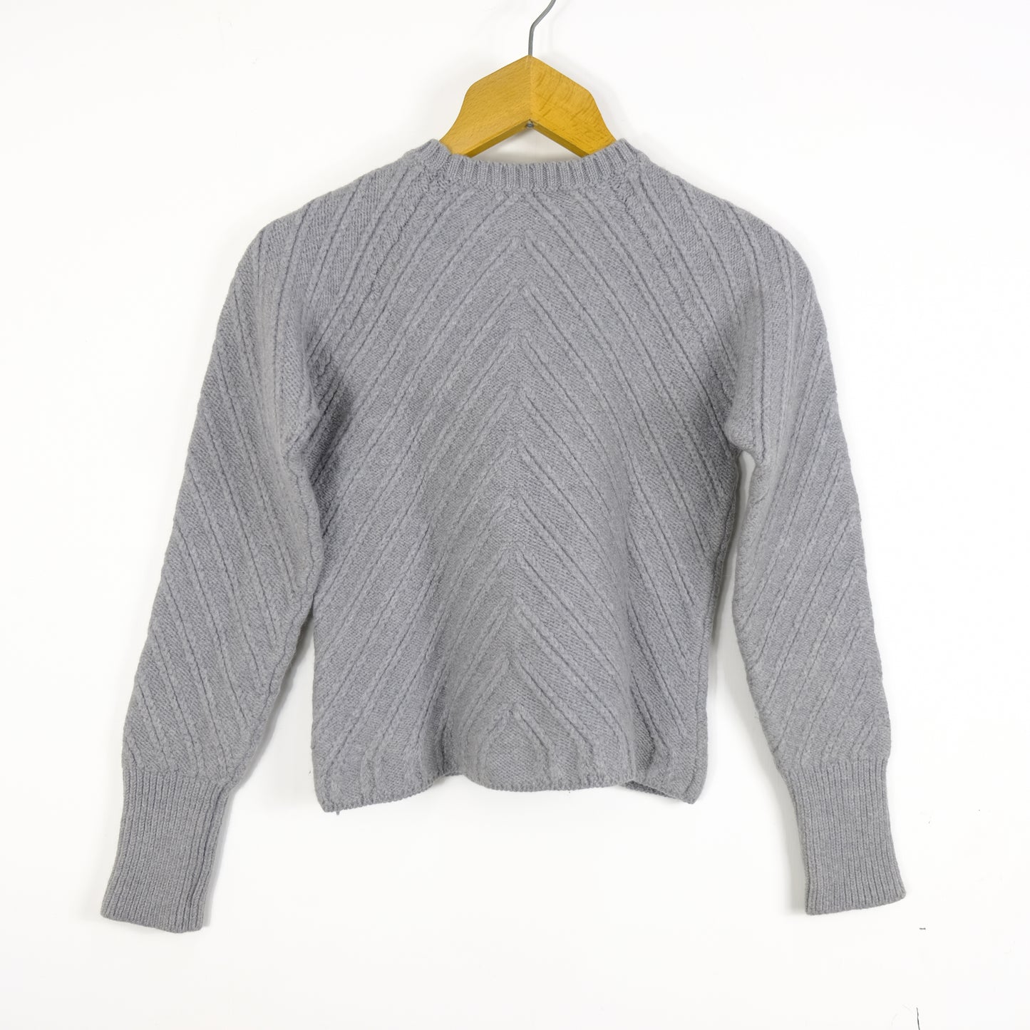 Trussardi Pullover Taglia XS Lana Grigio