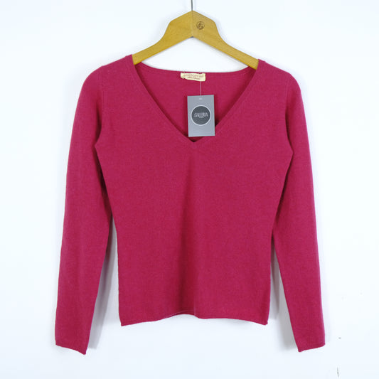 Cashmere Pullover Taglia 40 Rosa