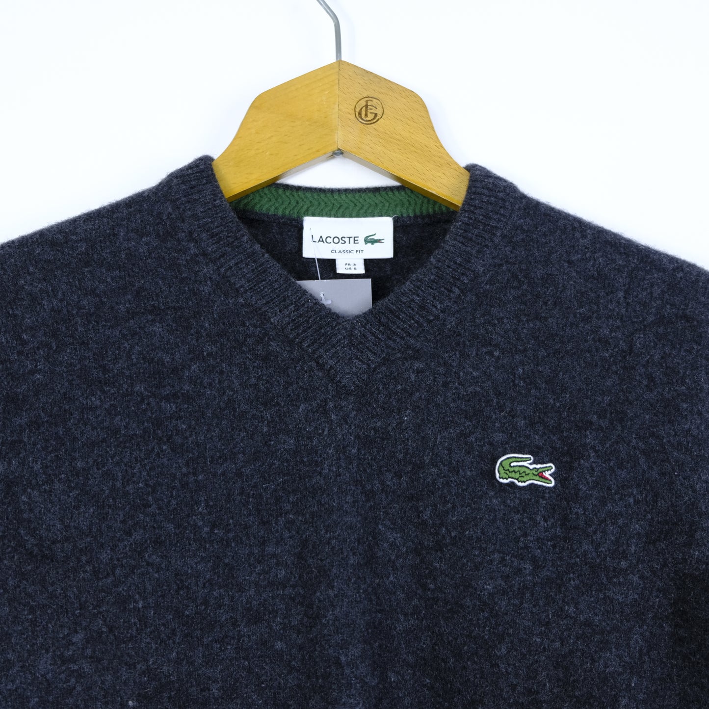 Lacoste Pullover Taglia 3 Grigio