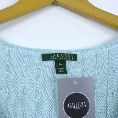Ralph Lauren Gilet Taglia XL Turchese