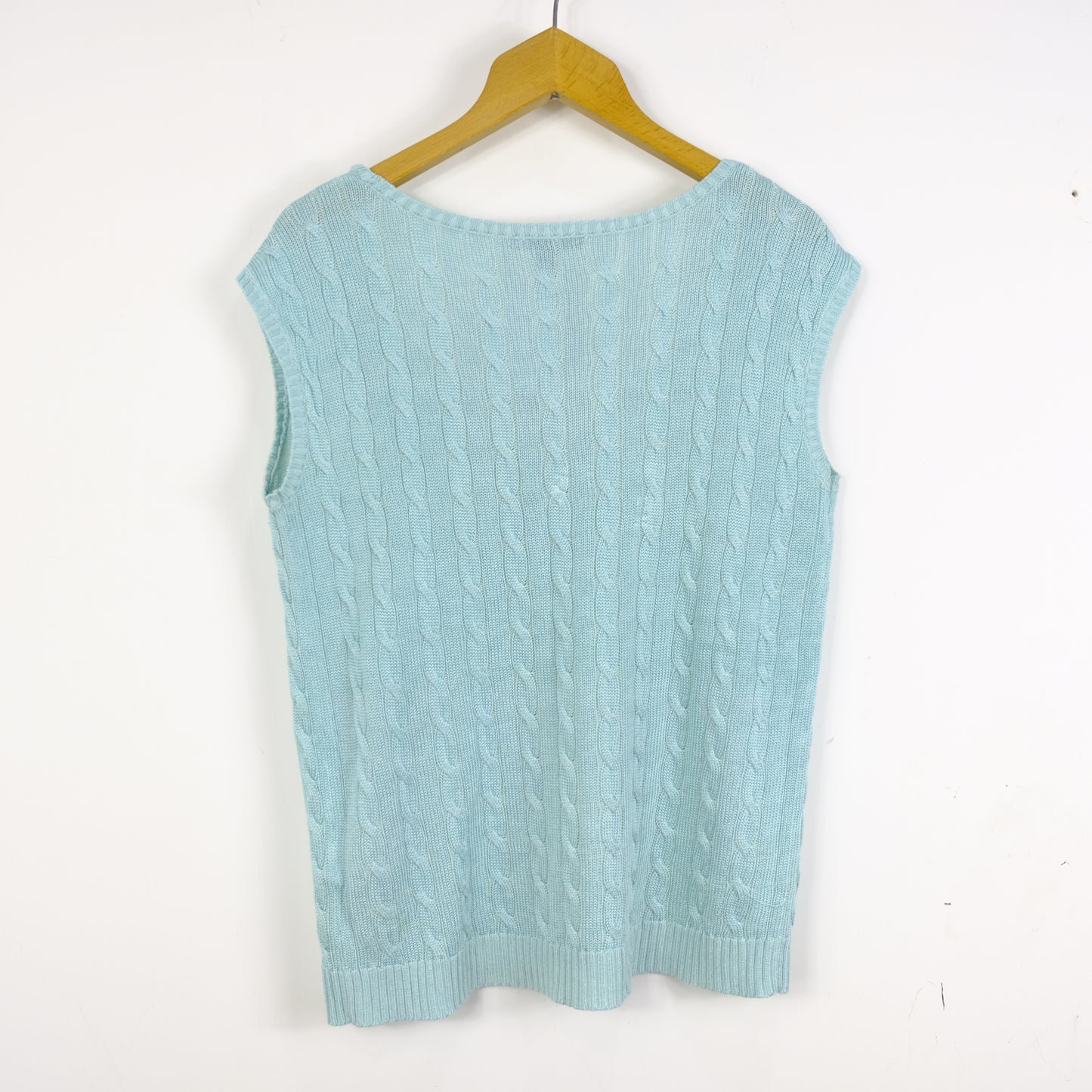 Ralph Lauren Gilet Taglia XL Turchese