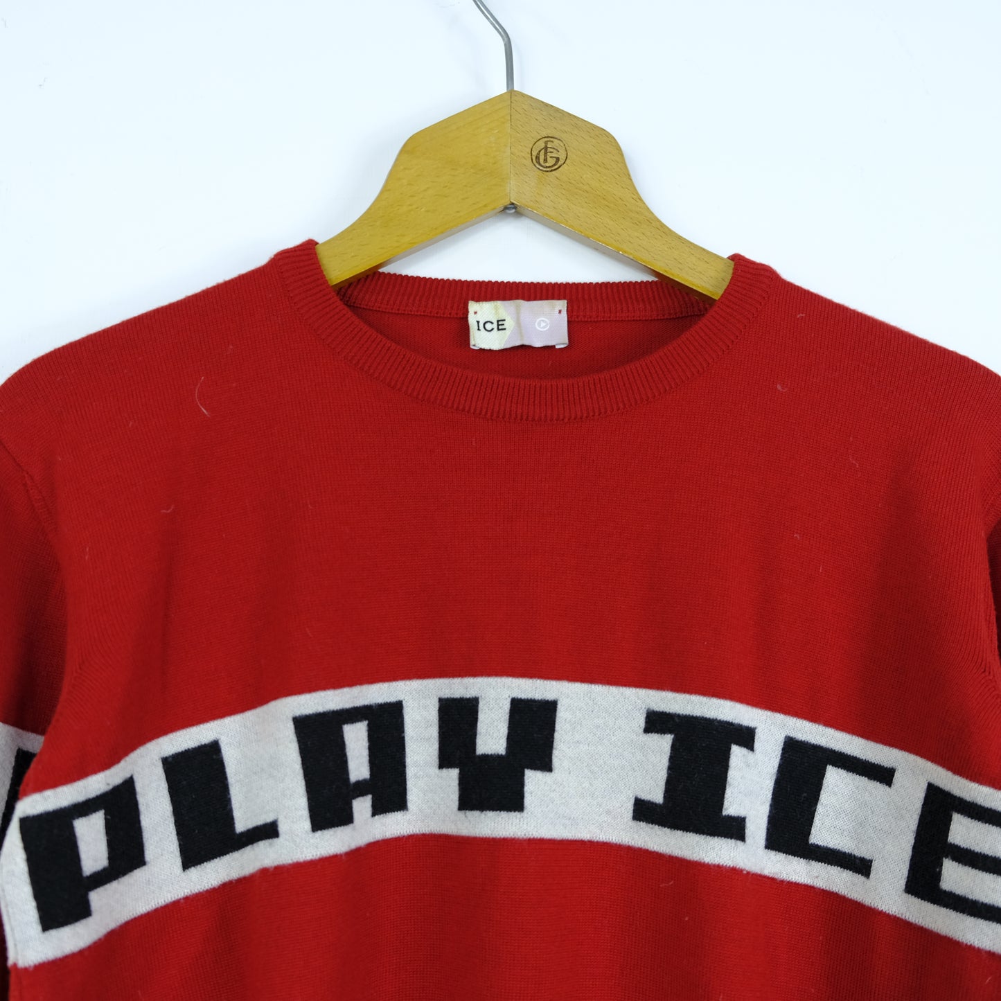Iceberg Pullover Taglia S Rosso