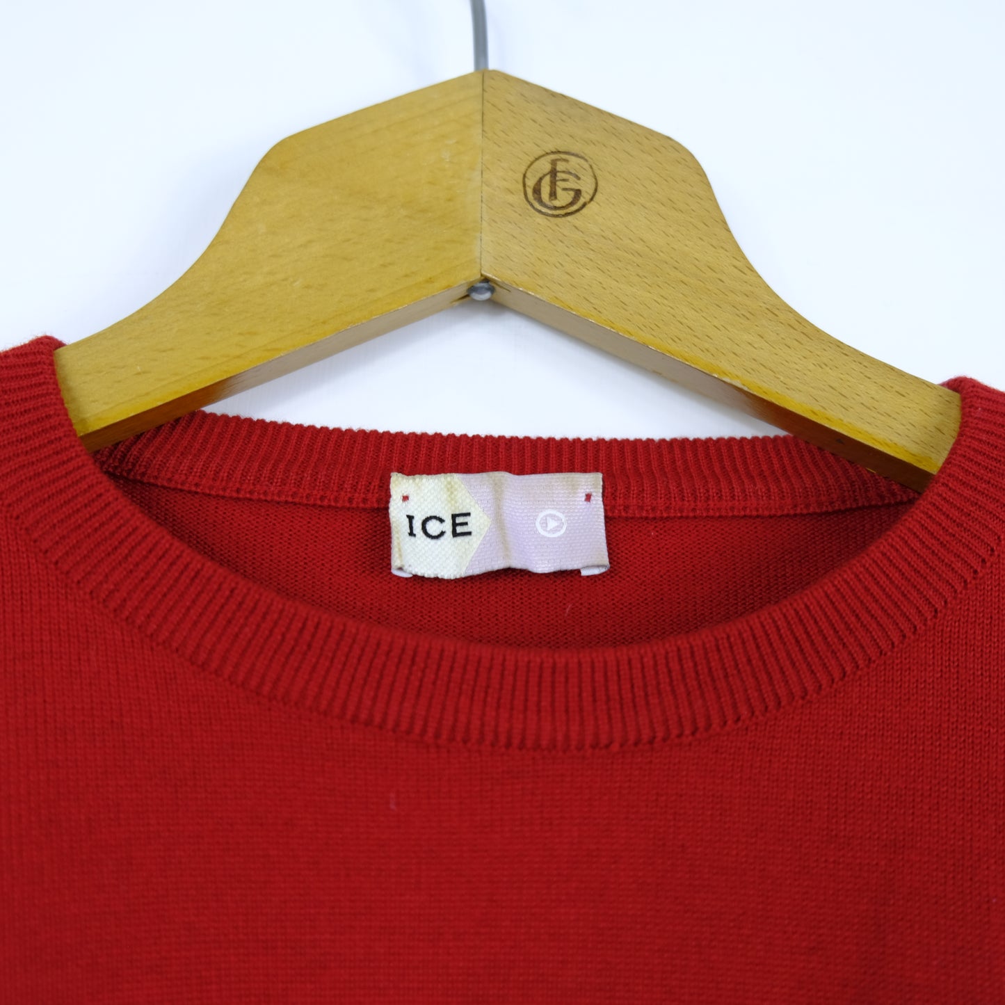 Iceberg Pullover Taglia S Rosso