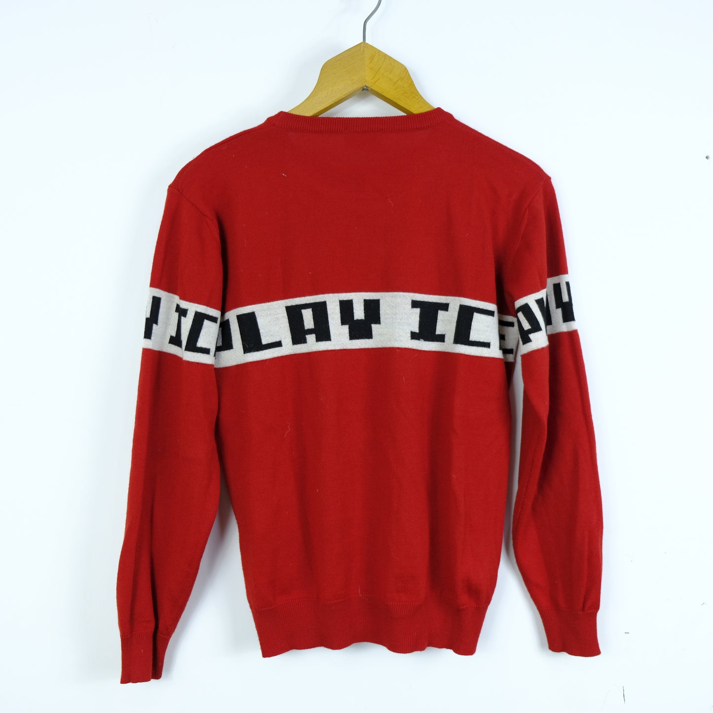 Iceberg Pullover Taglia S Rosso