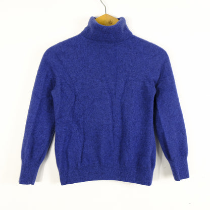 Cashmere Pullover Taglia S Blu