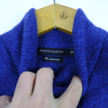 Cashmere Pullover Taglia S Blu