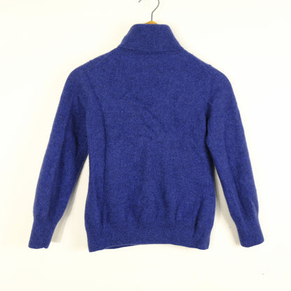 Cashmere Pullover Taglia S Blu