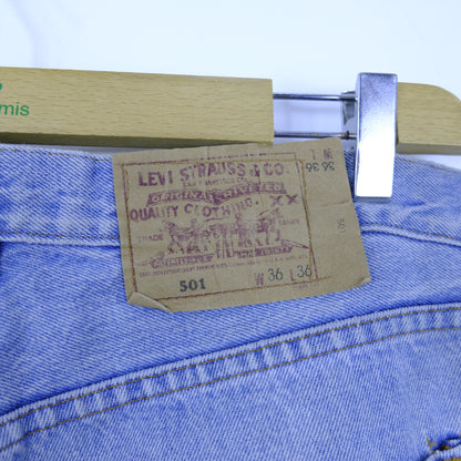 Levi's 501 Jeans Taglia W36 L36 Cotone