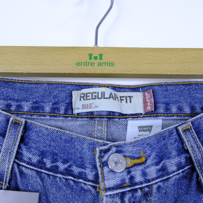 Levi's 505 Jeans Taglia W36 L32 Cotone