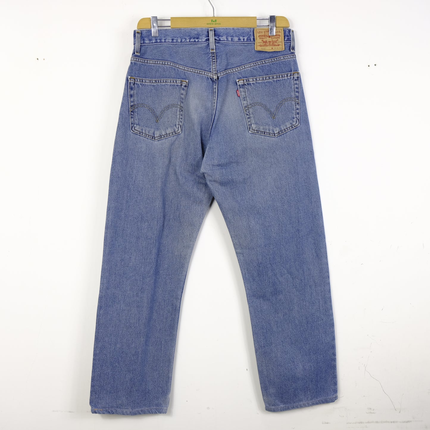 Levi's 505 Jeans Taglia W36 L32 Cotone