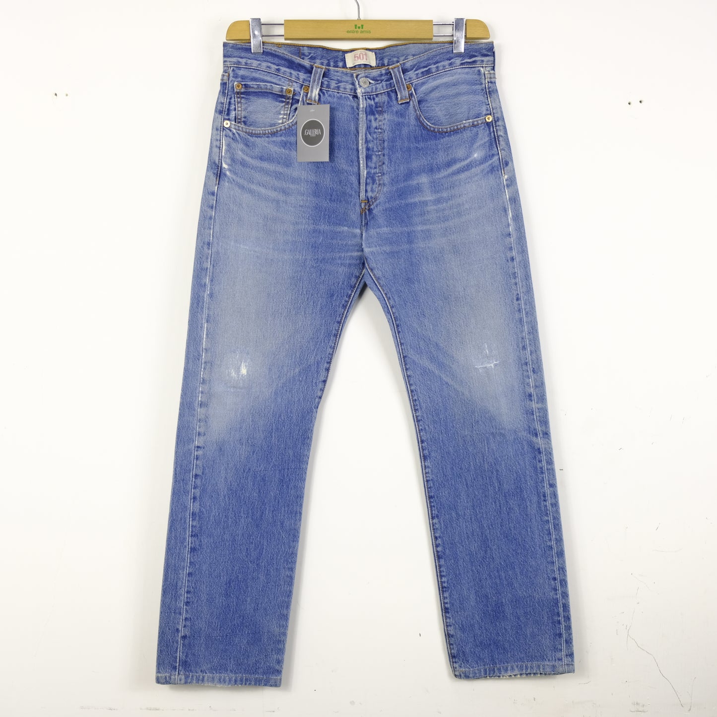 Levi's 501 Jeans Taglia W32 L32 Cotone
