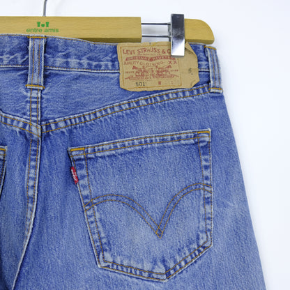 Levi's 501 Jeans Taglia W32 L32 Cotone