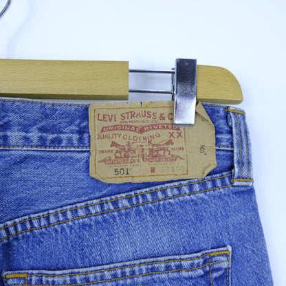 Levi's 501 Jeans Taglia W32 L32 Cotone