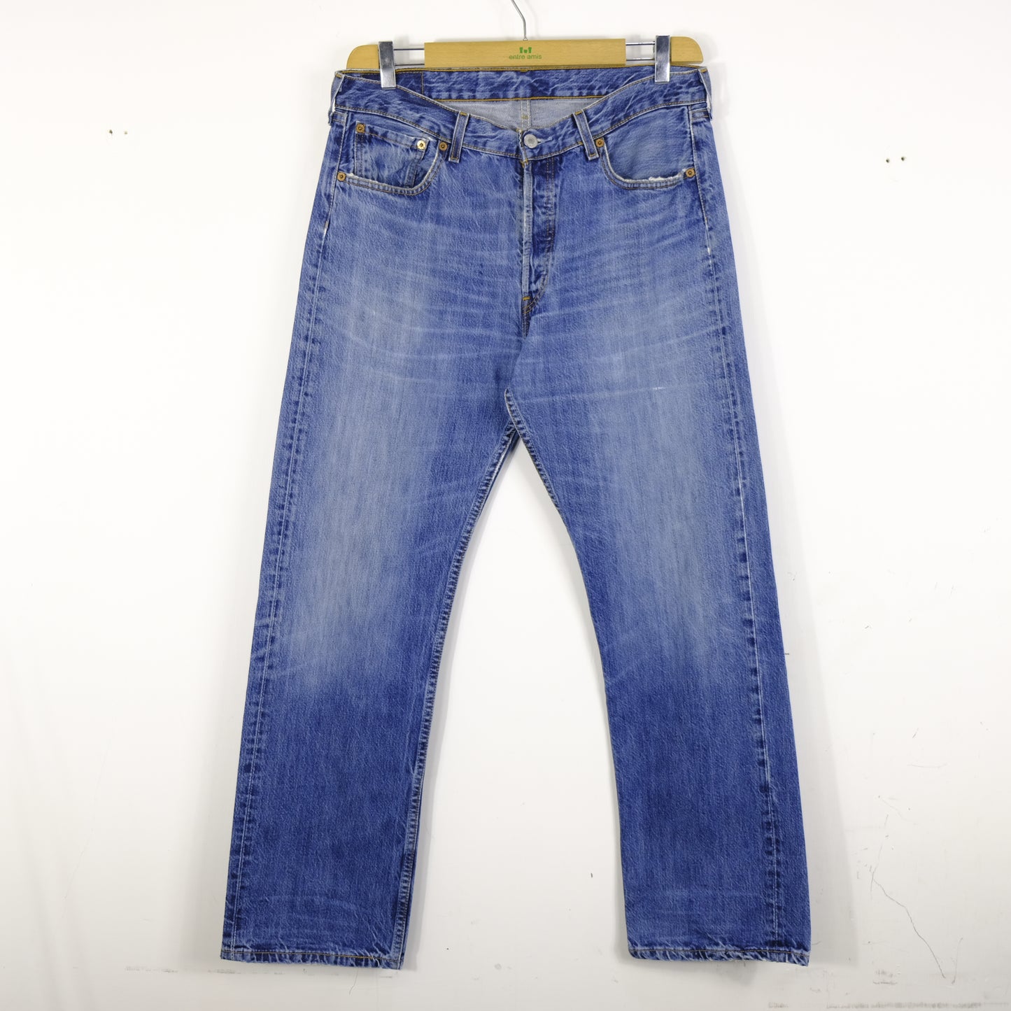 Levi's 501 Jeans Taglia W34 L32 Cotone