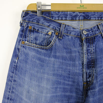 Levi's 501 Jeans Taglia W34 L32 Cotone