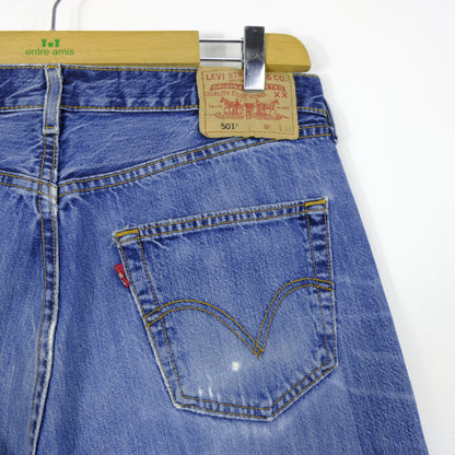 Levi's 501 Jeans Taglia W34 L32 Cotone