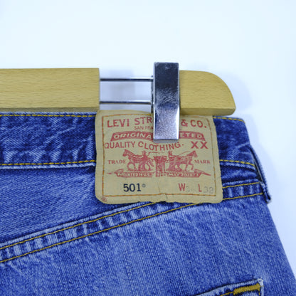 Levi's 501 Jeans Taglia W34 L32 Cotone