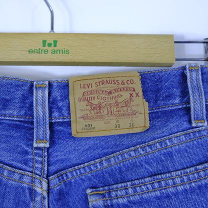 Levi's 501 Student Jeans Taglia W30 L30 Cotone
