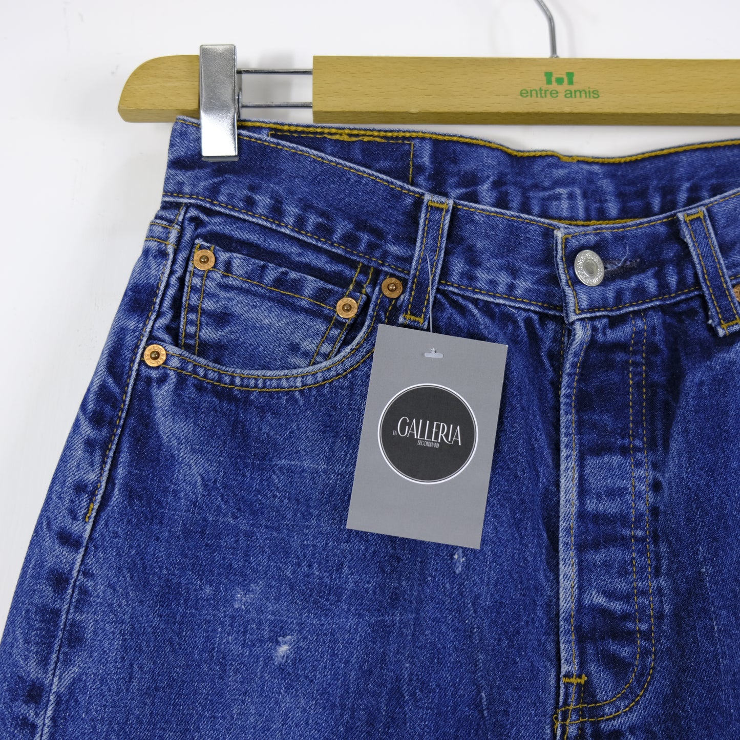 Levi's 501 Jeans Taglia W30 L30 Cotone