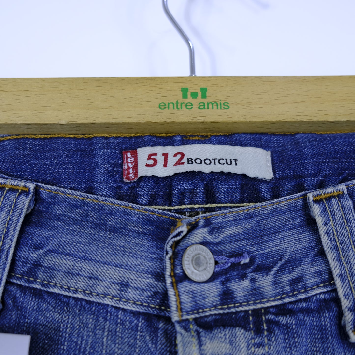 Levi’s 512 Bootcut Taglia W36 L30 Cotone