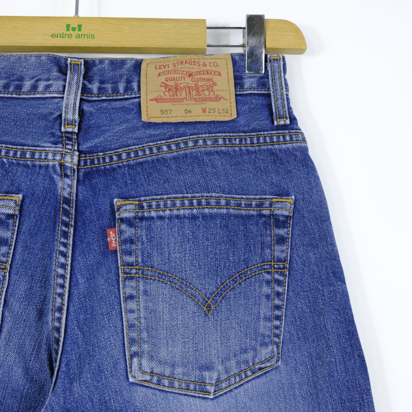 Levi's 507 Jeans Taglia W29 L32 Blu