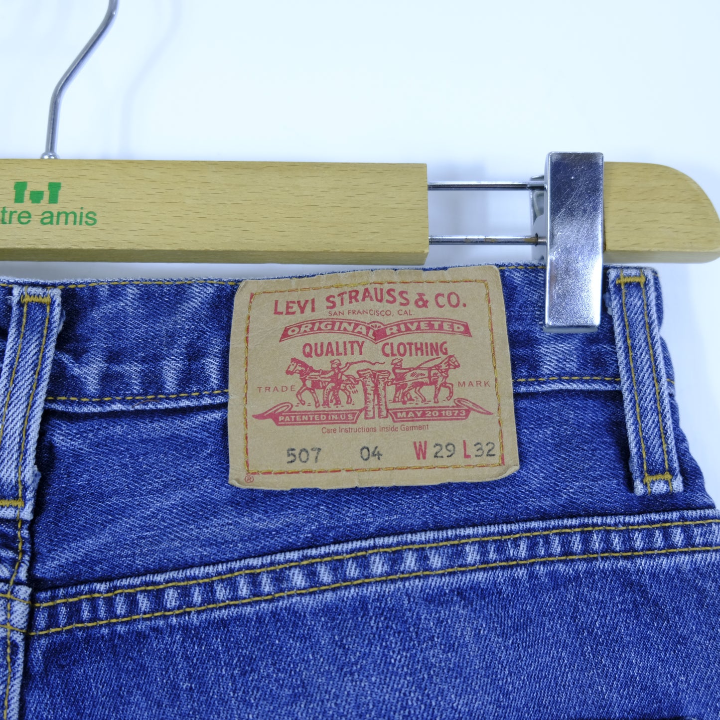 Levi's 507 Jeans Taglia W29 L32 Blu