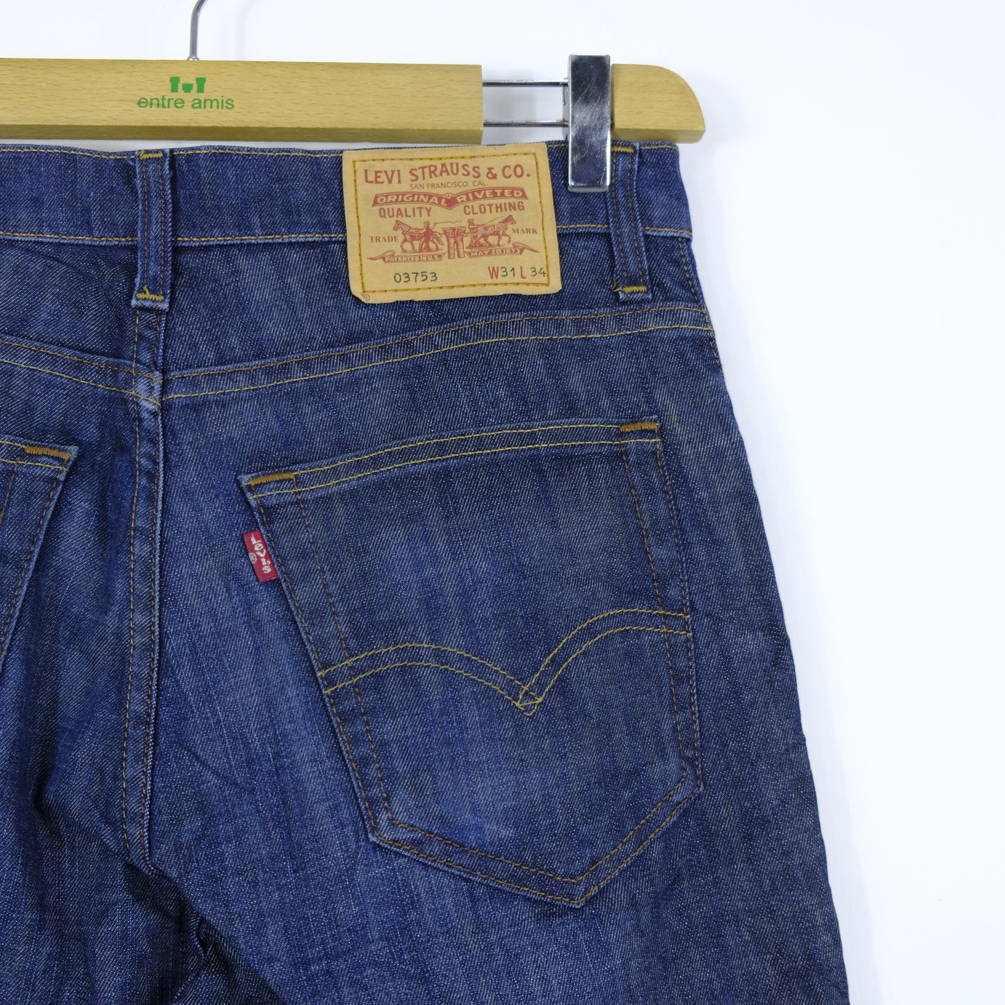 Levi's 03753 Jeans Taglia W31 L34 Blu