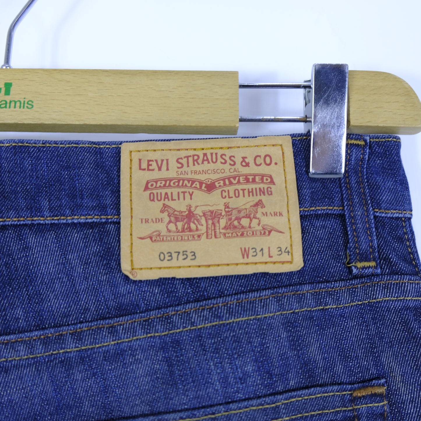 Levi's 03753 Jeans Taglia W31 L34 Blu