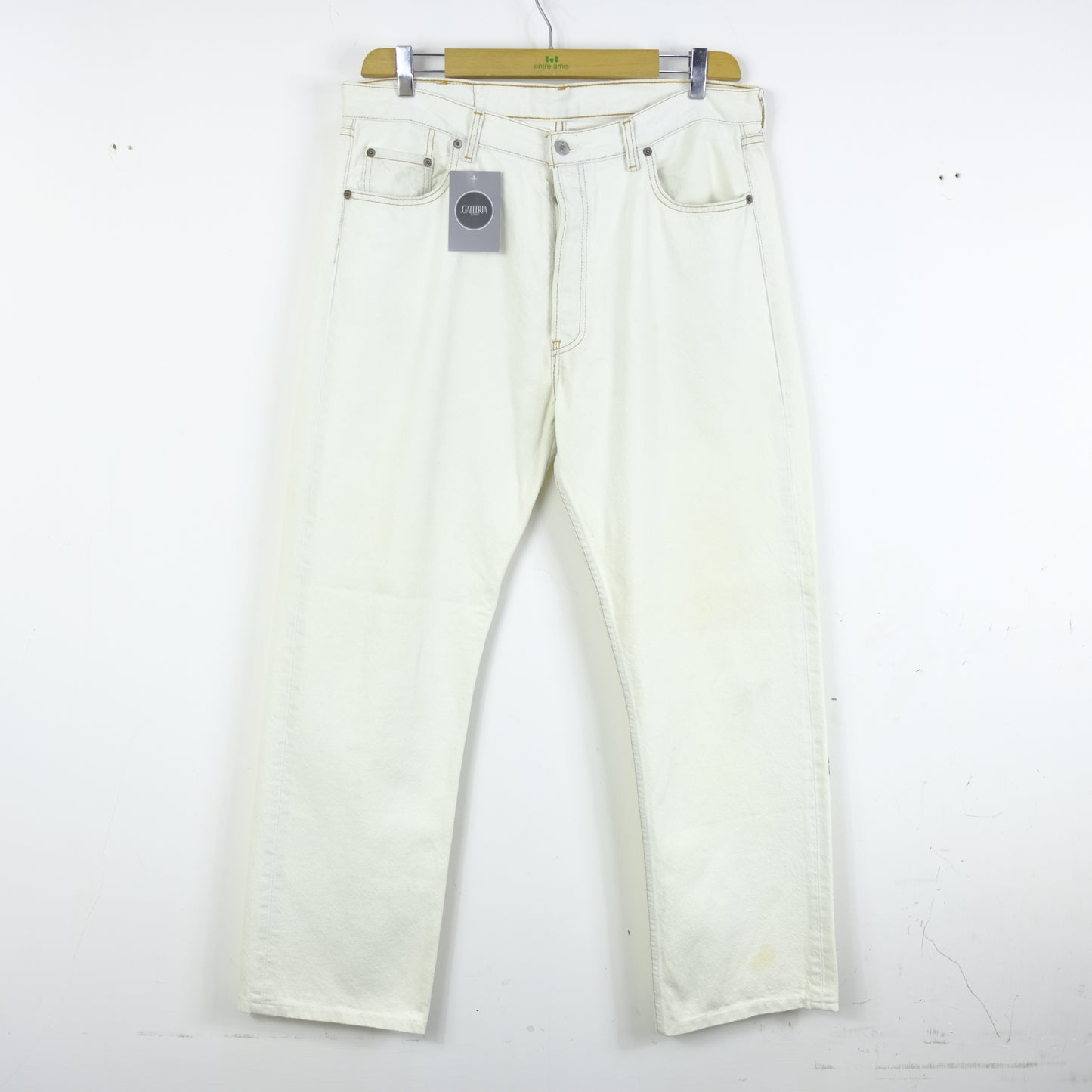 Levi's Jeans Bianco Taglia L