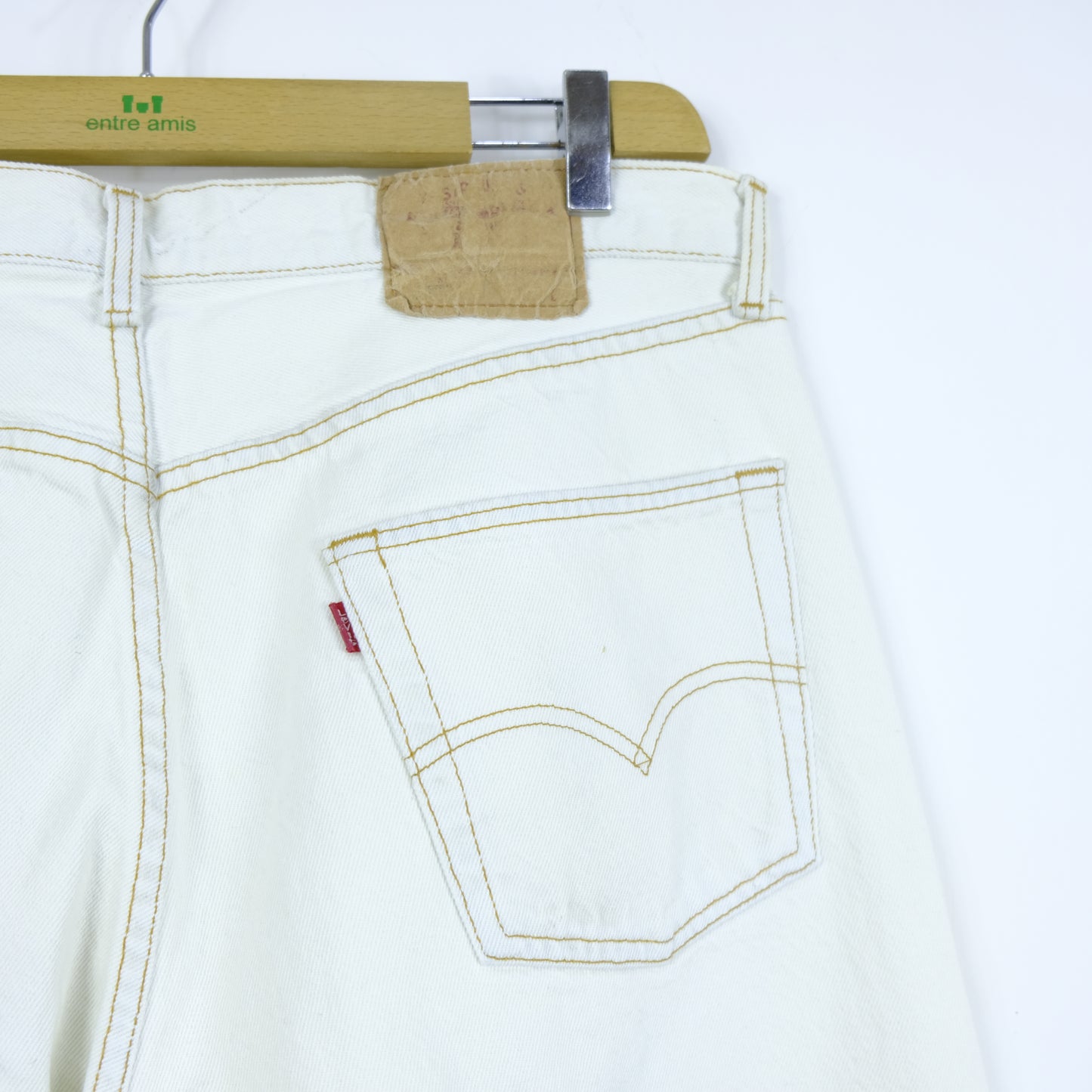 Levi's Jeans Bianco Taglia L