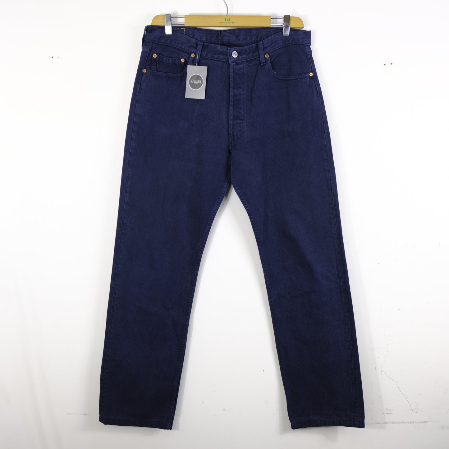 Levi's 501 Jeans Made in USA Taglia W36 L34 Blu