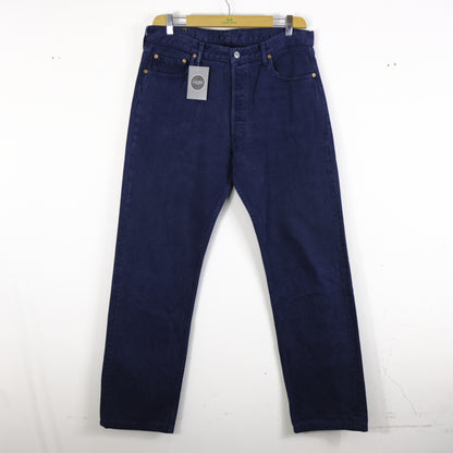 Levi's 501 Jeans Made in USA Taglia W36 L34 Blu