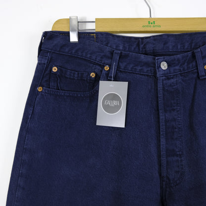 Levi's 501 Jeans Made in USA Taglia W36 L34 Blu