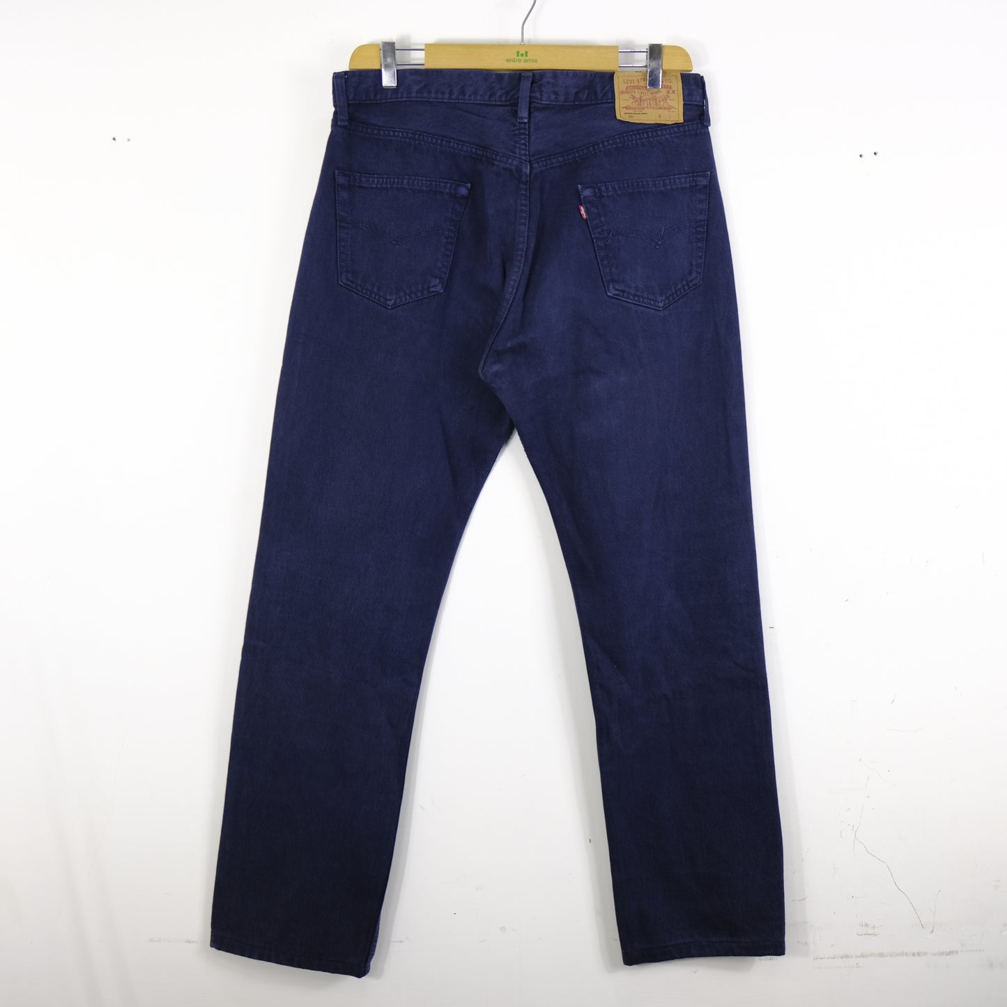 Levi's 501 Jeans Made in USA Taglia W36 L34 Blu