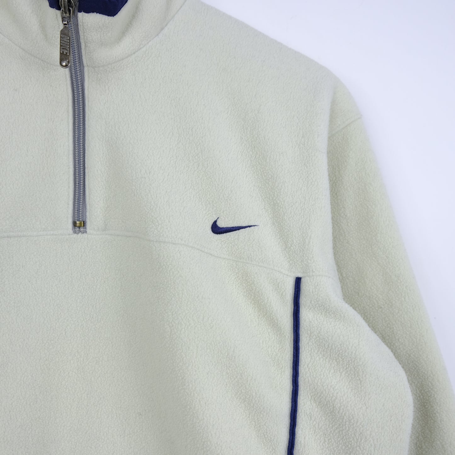 Nike Vintage Felpa Pile Mezza zip Taglia S